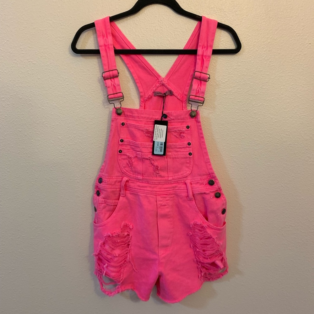 NWT carmar neon shortalls - Picture 2 of 5
